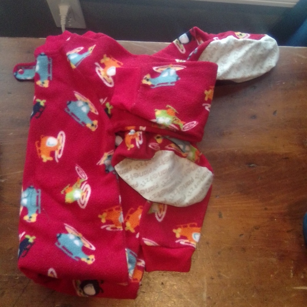 Boys pajamas with the feet